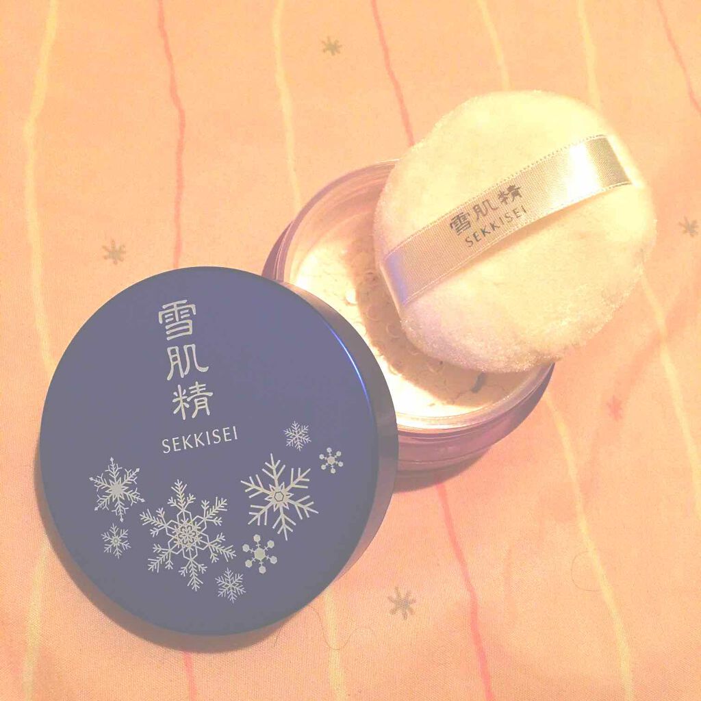 粉雪パウダー/雪肌精/ルースパウダーを使ったクチコミ（1枚目）