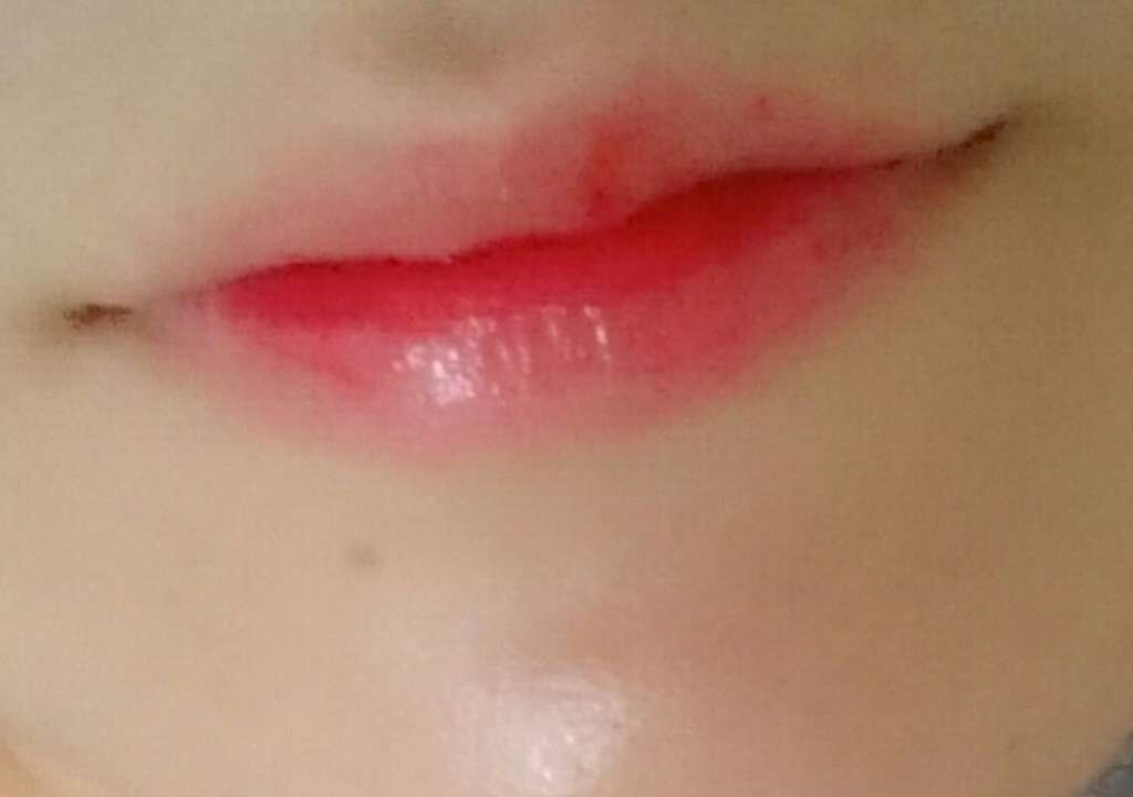 ディアダーリン リップティント(旧)/ETUDE/口紅を使ったクチコミ(3枚目)