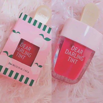 ディアダーリン ウォータージェルティント (アイスティント)/ETUDE/口紅を使ったクチコミ(1枚目)