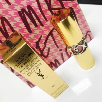 ルージュ ヴォリュプテ シャイン/YVES SAINT LAURENT BEAUTE/口紅を使ったクチコミ(1枚目)