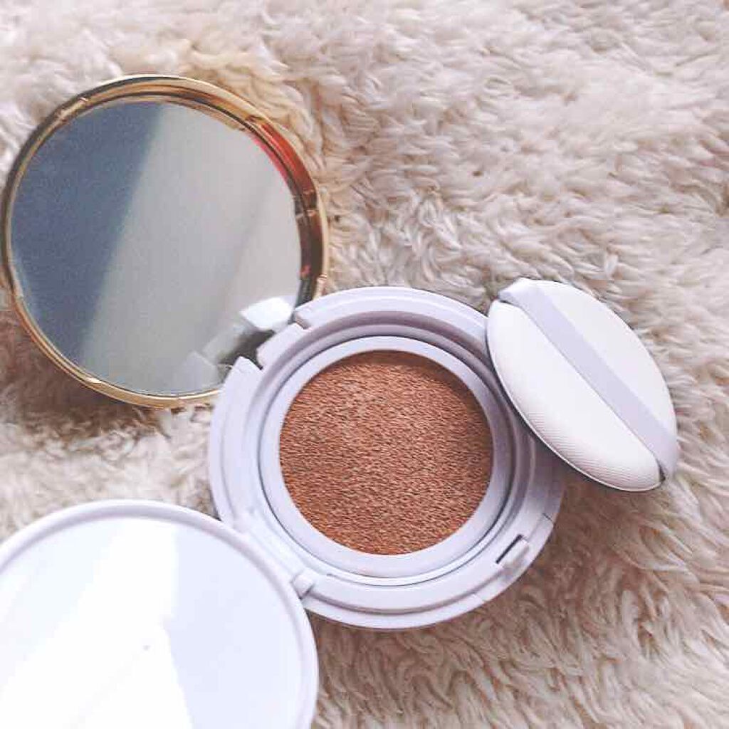 プレミアムモイスト クッションファンデーション/ティアラガール/クッションファンデーションを使ったクチコミ(2枚目)