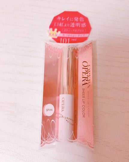 オペラ シアーリップカラー RN/OPERA/リップグロスを使ったクチコミ(1枚目)