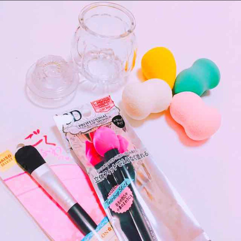 春姫 ファンデーションブラシ/DAISO/メイクブラシを使ったクチコミ(1枚目)
