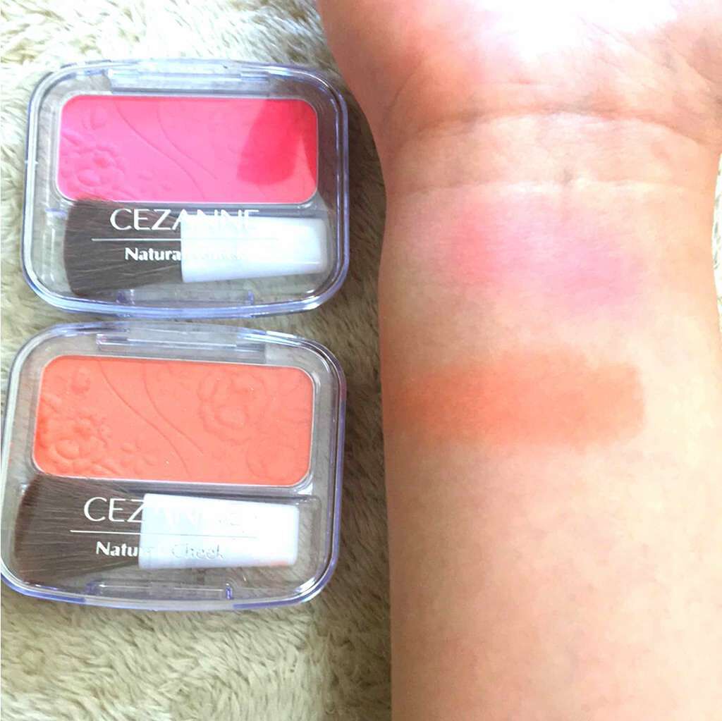ナチュラル チークN/CEZANNE/パウダーチークを使ったクチコミ(2枚目)