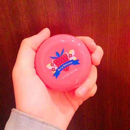 ベリーデリシャス クリームチーク/ETUDE/ジェル・クリームチークを使ったクチコミ(1枚目)