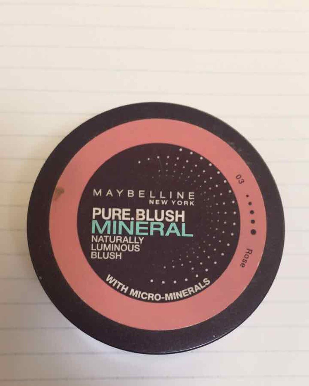 ピュアミネラル チーク/MAYBELLINE NEW YORK/パウダーチークを使ったクチコミ(1枚目)