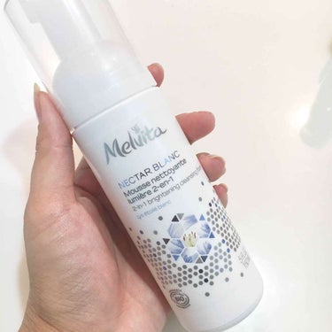 Melvita ネクターブラン ホイップウォッシュのクチコミ「ネクターブラン #ホイップウォッシュ　
150ml/3,200円 
オイルと一緒に買ったのが
.....」（1枚目）