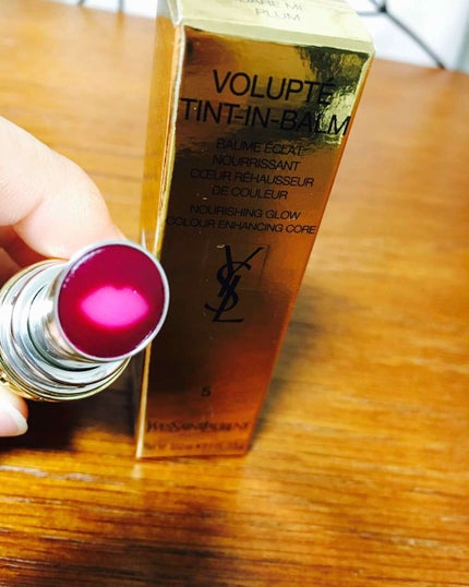 ヴォリュプテ ティントインバーム/YVES SAINT LAURENT BEAUTE/口紅を使ったクチコミ(2枚目)