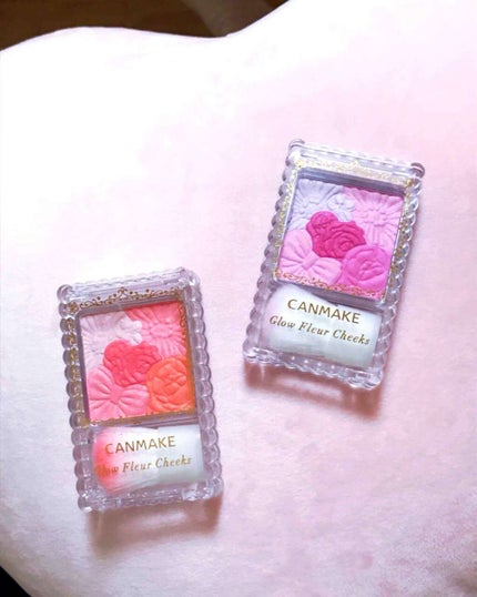 グロウフルールチークス/キャンメイク/パウダーチークを使ったクチコミ(1枚目)