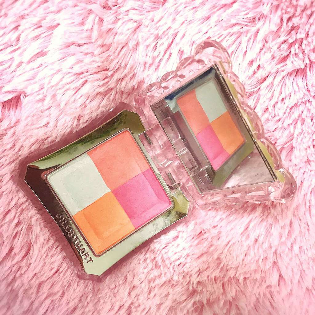 ミックスブラッシュ コンパクト N/JILL STUART/パウダーチークを使ったクチコミ（1枚目）