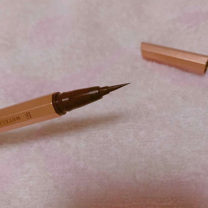 モテライナー リキッド/UZU BY FLOWFUSHI/リキッドアイライナーを使ったクチコミ(2枚目)