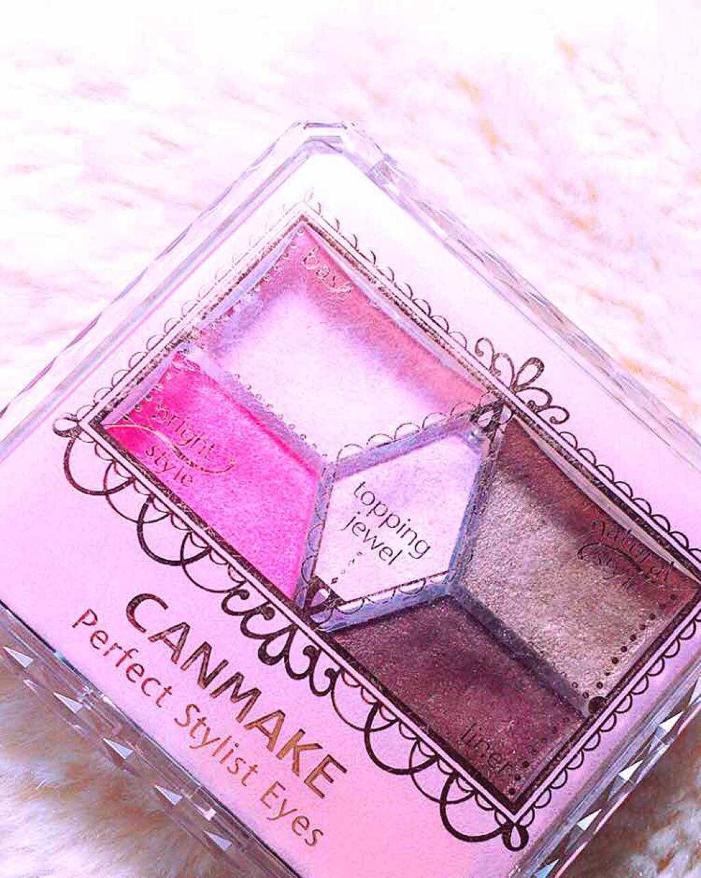 【旧品】パーフェクトスタイリストアイズ/キャンメイク/アイシャドウパレットを使ったクチコミ(1枚目)