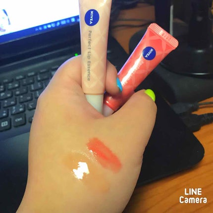 ナチュラルカラーリップ パーフェクトエッセンス/ニベア/リップケアを使ったクチコミ(3枚目)