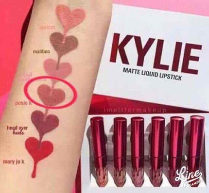 マット リキッド リップスティック/Kylie Cosmetics/口紅を使ったクチコミ(3枚目)
