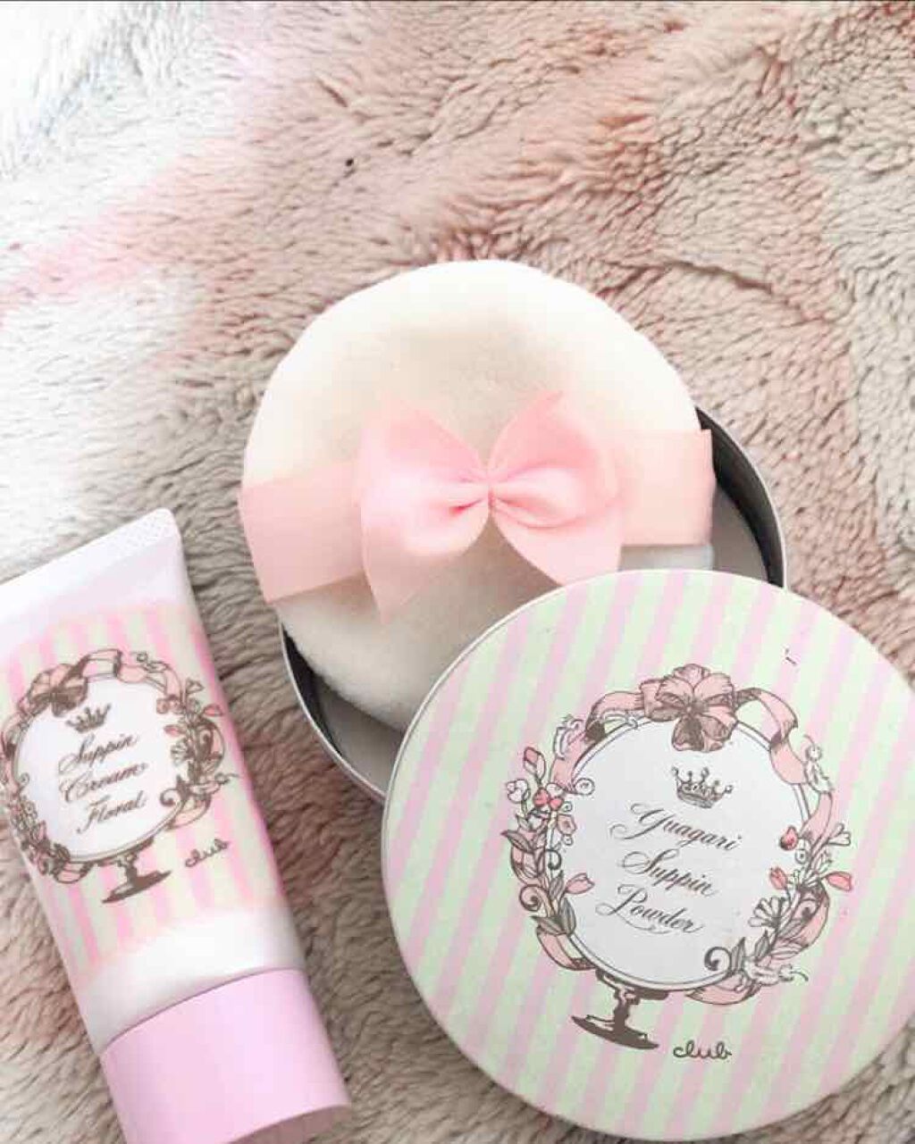 すっぴんクリーム マシュマロマット(パステルローズの香り)/クラブ/化粧下地を使ったクチコミ（1枚目）