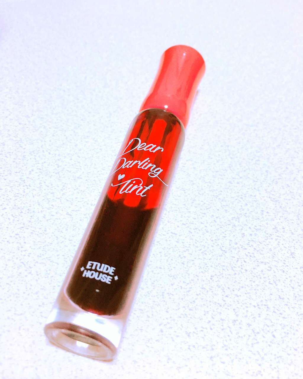 ディアダーリン ウォータージェルティント/ETUDE/リップティントを使ったクチコミ(1枚目)