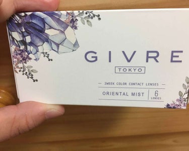 ジーヴル トーキョー/GIVRE TOKYO/カラーコンタクトレンズを使ったクチコミ（1枚目）