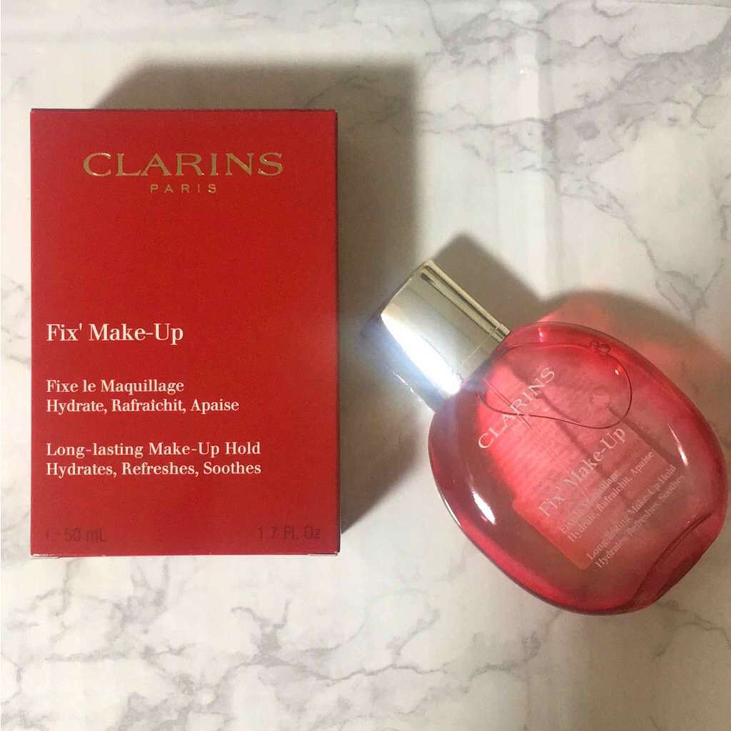 フィックス メイクアップ/CLARINS/ミスト状化粧水を使ったクチコミ(1枚目)
