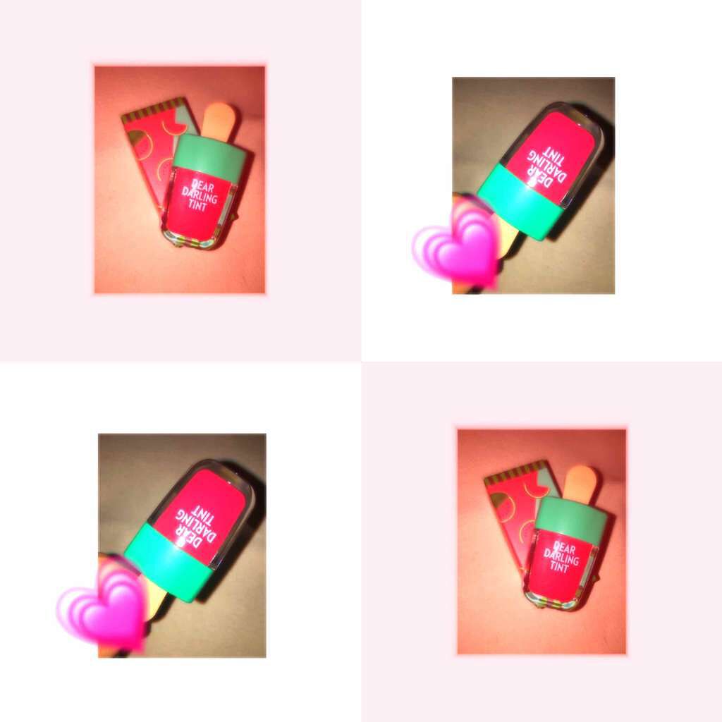 ディアダーリン ウォータージェルティント (アイスティント)/ETUDE/口紅を使ったクチコミ(1枚目)