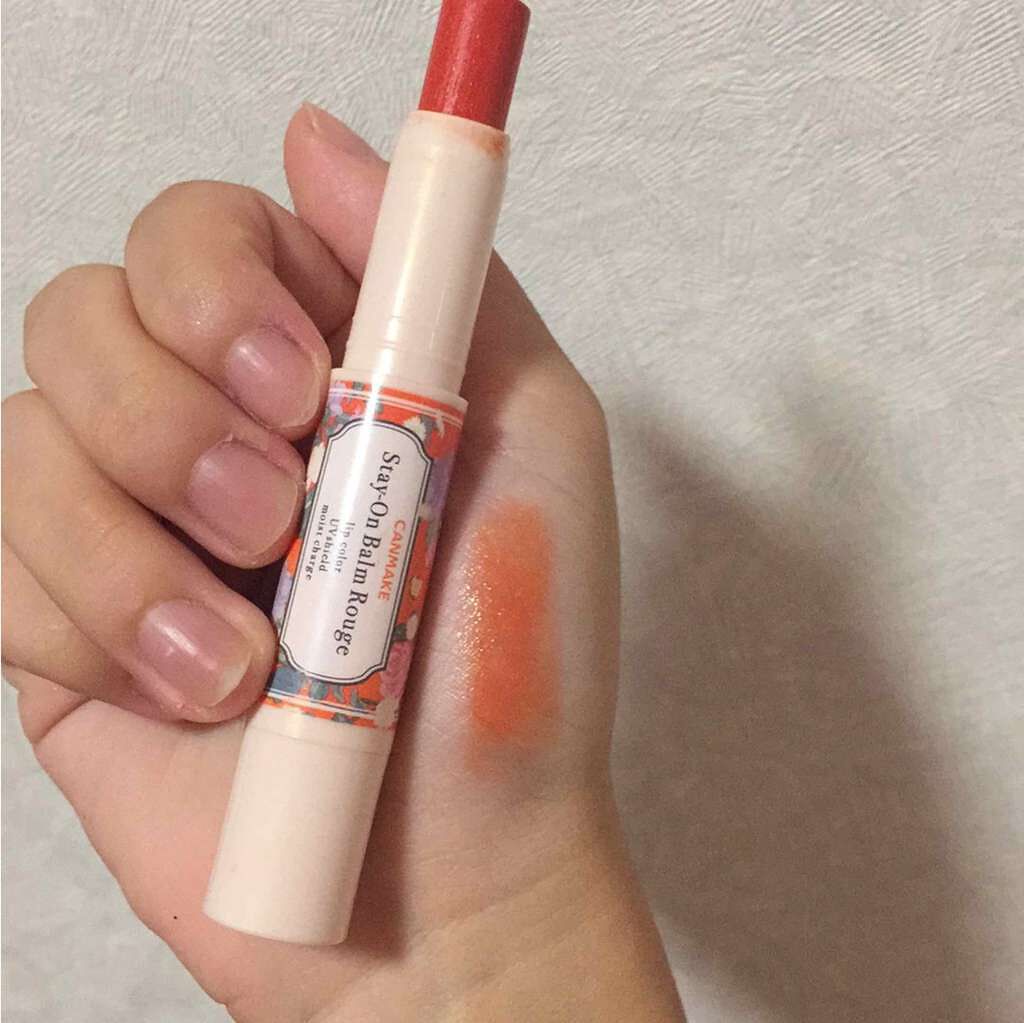 ステイオンバームルージュ/キャンメイク/口紅を使ったクチコミ(1枚目)