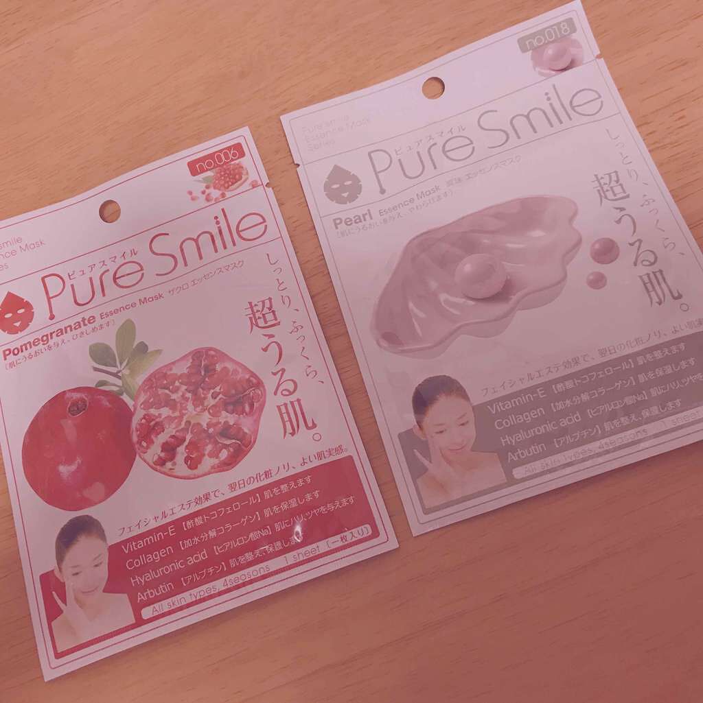 エッセンスマスク 真珠/Pure Smile/シートマスク・パックを使ったクチコミ（1枚目）
