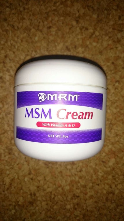 MSMクリーム/MRM/ボディクリームを使ったクチコミ(1枚目)