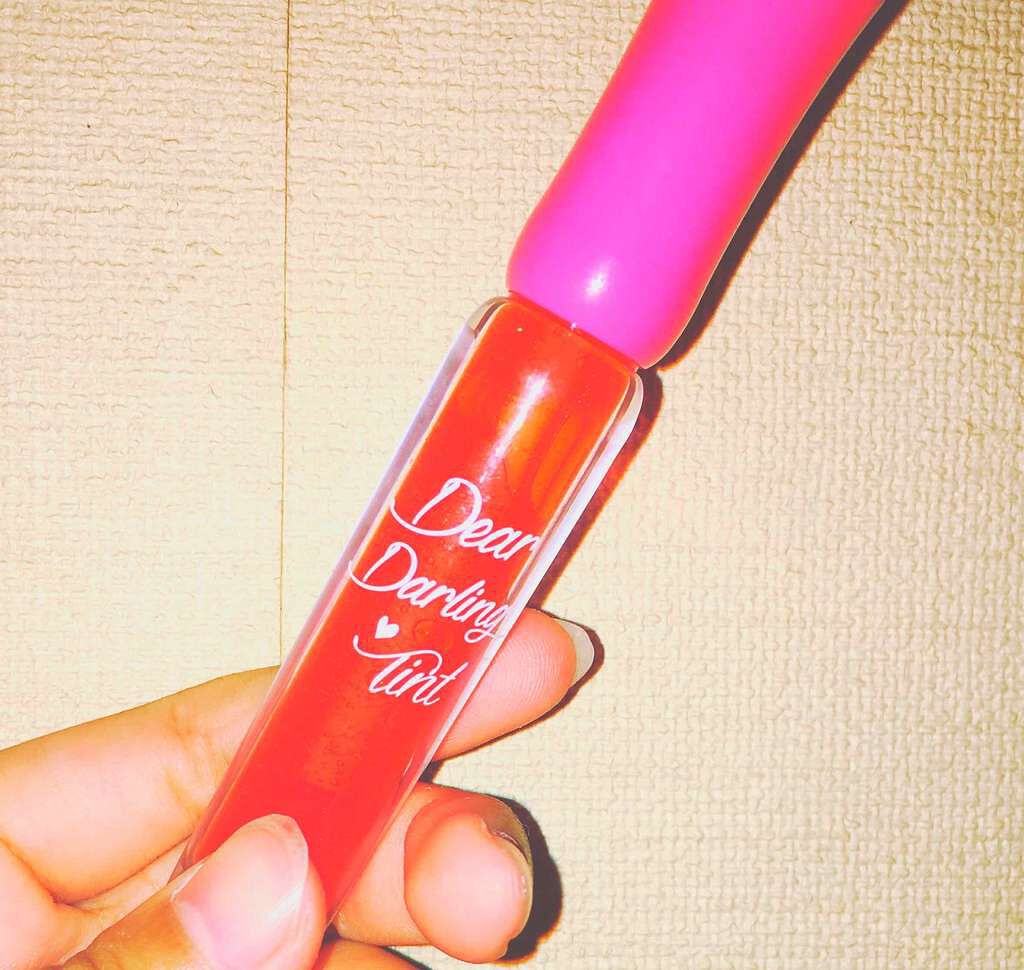 ディアダーリン ウォータージェルティント/ETUDE/リップティントを使ったクチコミ（1枚目）