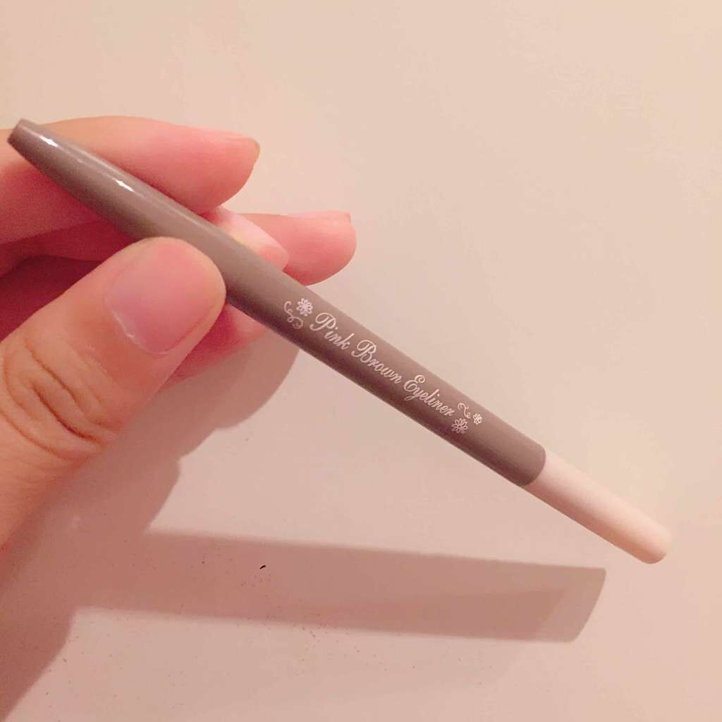 ピンクブラウンアイライナー/ラブスイッチ/ペンシルアイライナーを使ったクチコミ(1枚目)