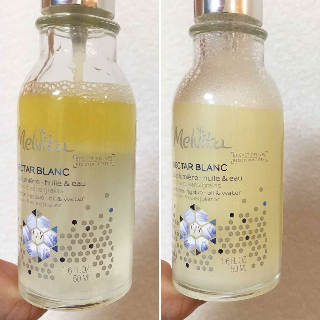 ネクターブラン ウォーターオイル デュオ(旧)/Melvita/ブースター・導入液を使ったクチコミ(2枚目)