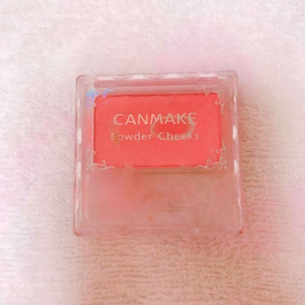 【旧品】パウダーチークス/キャンメイク/パウダーチークを使ったクチコミ(1枚目)