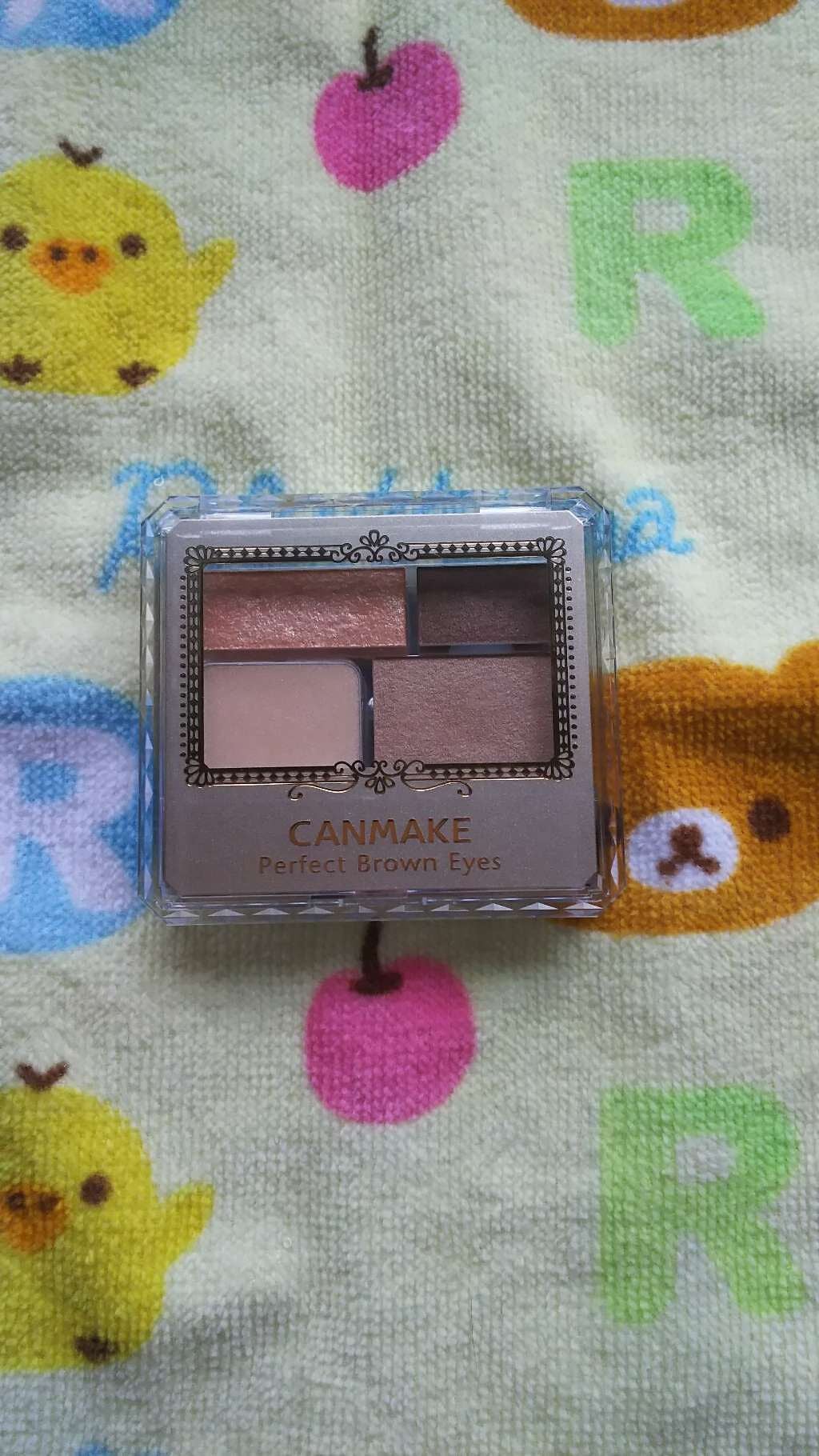 パーフェクトブラウンアイズ/キャンメイク/ジェル・クリームアイシャドウを使ったクチコミ(1枚目)