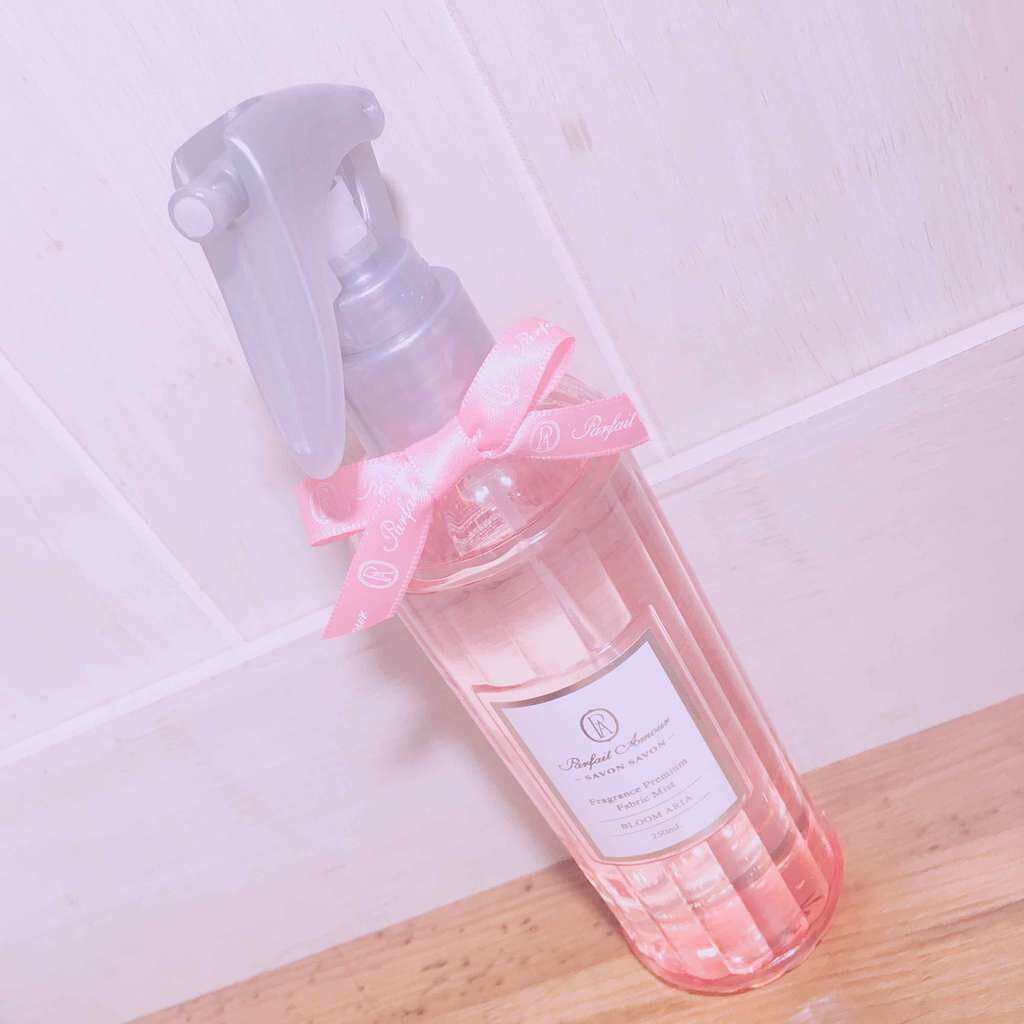 フレグランス プレミアム ファブリックミスト/パルフェタムール サボンサボン/ファブリックミストを使ったクチコミ(1枚目)