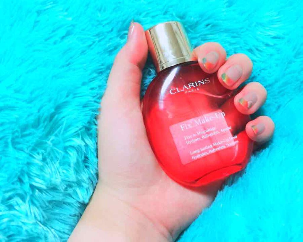 フィックス メイクアップ/CLARINS/ミスト状化粧水を使ったクチコミ(1枚目)