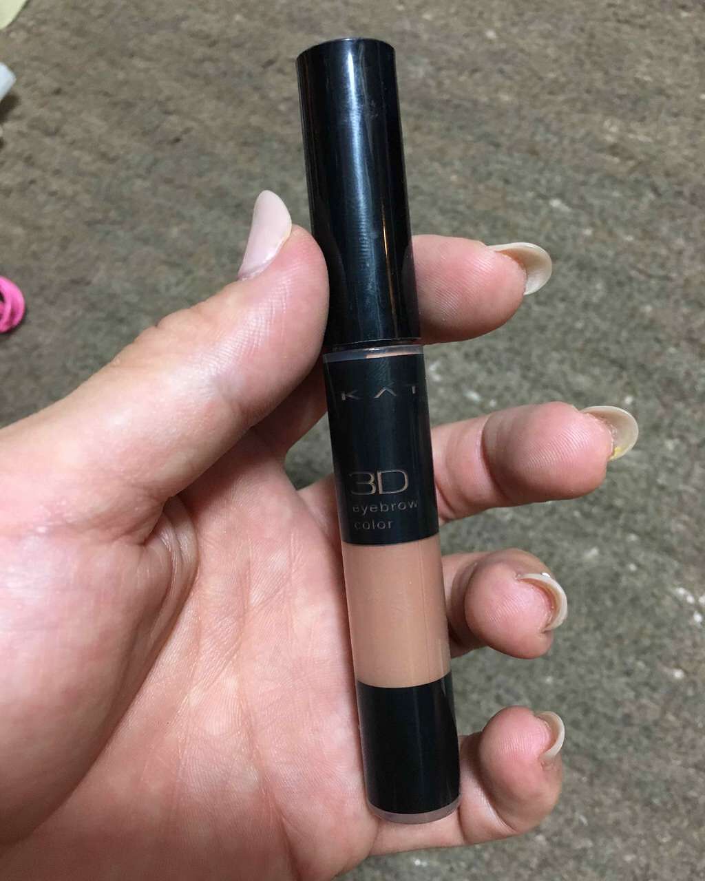 3Dアイブロウカラー/KATE/眉マスカラを使ったクチコミ(1枚目)