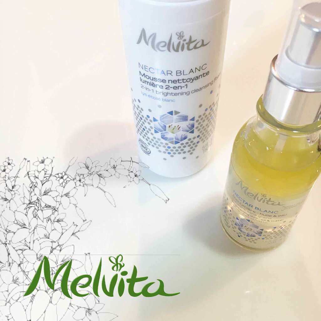 ネクターブラン ウォーターオイル デュオ(旧)/Melvita/ブースター・導入液を使ったクチコミ(1枚目)