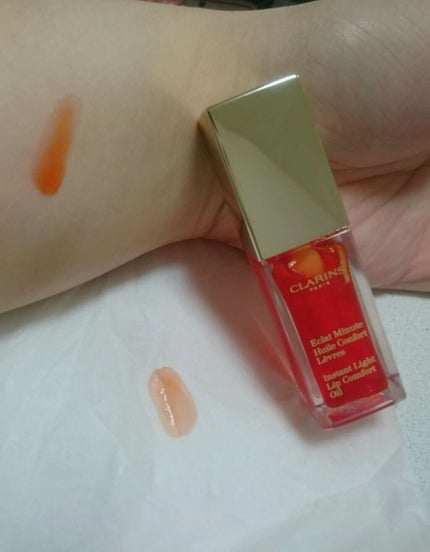 コンフォート リップオイル /CLARINS/リップグロスを使ったクチコミ(2枚目)