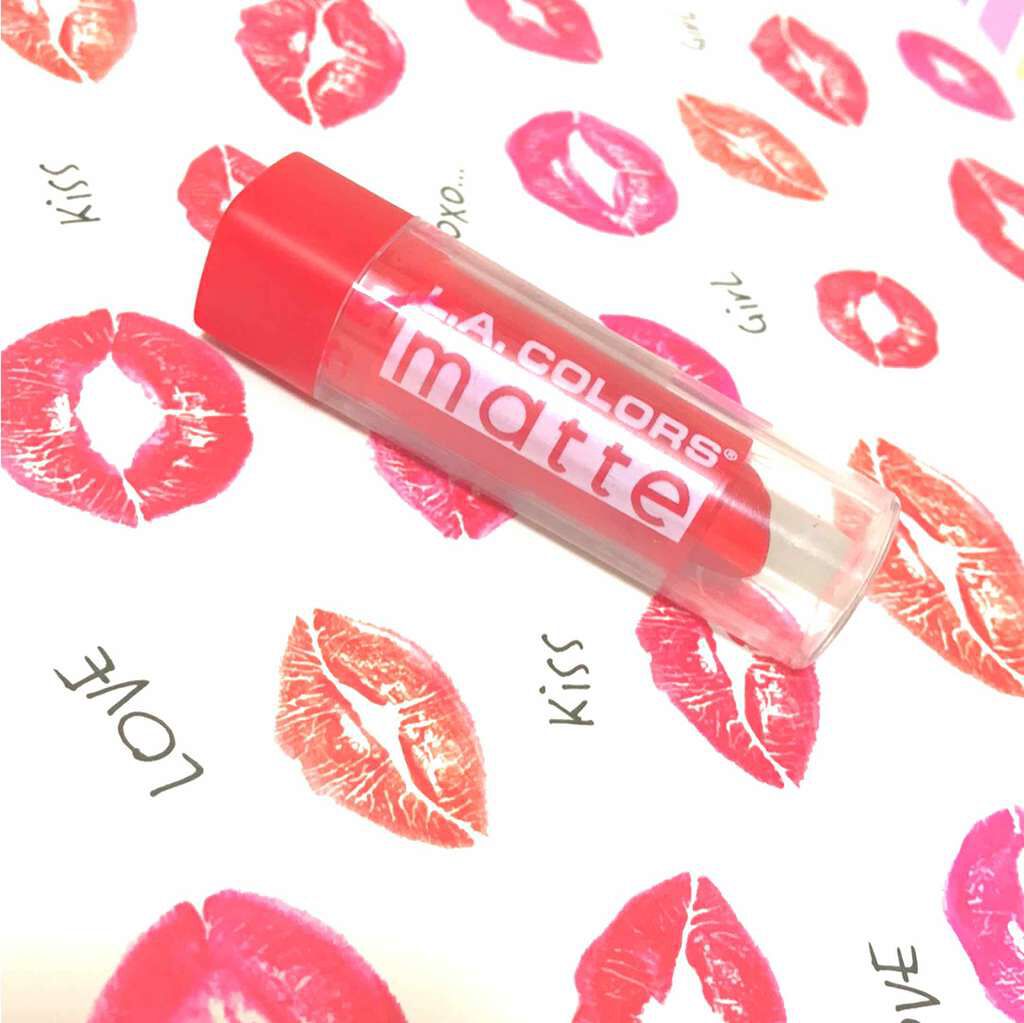 マット リップカラー/L.A.COLORS/口紅を使ったクチコミ(1枚目)