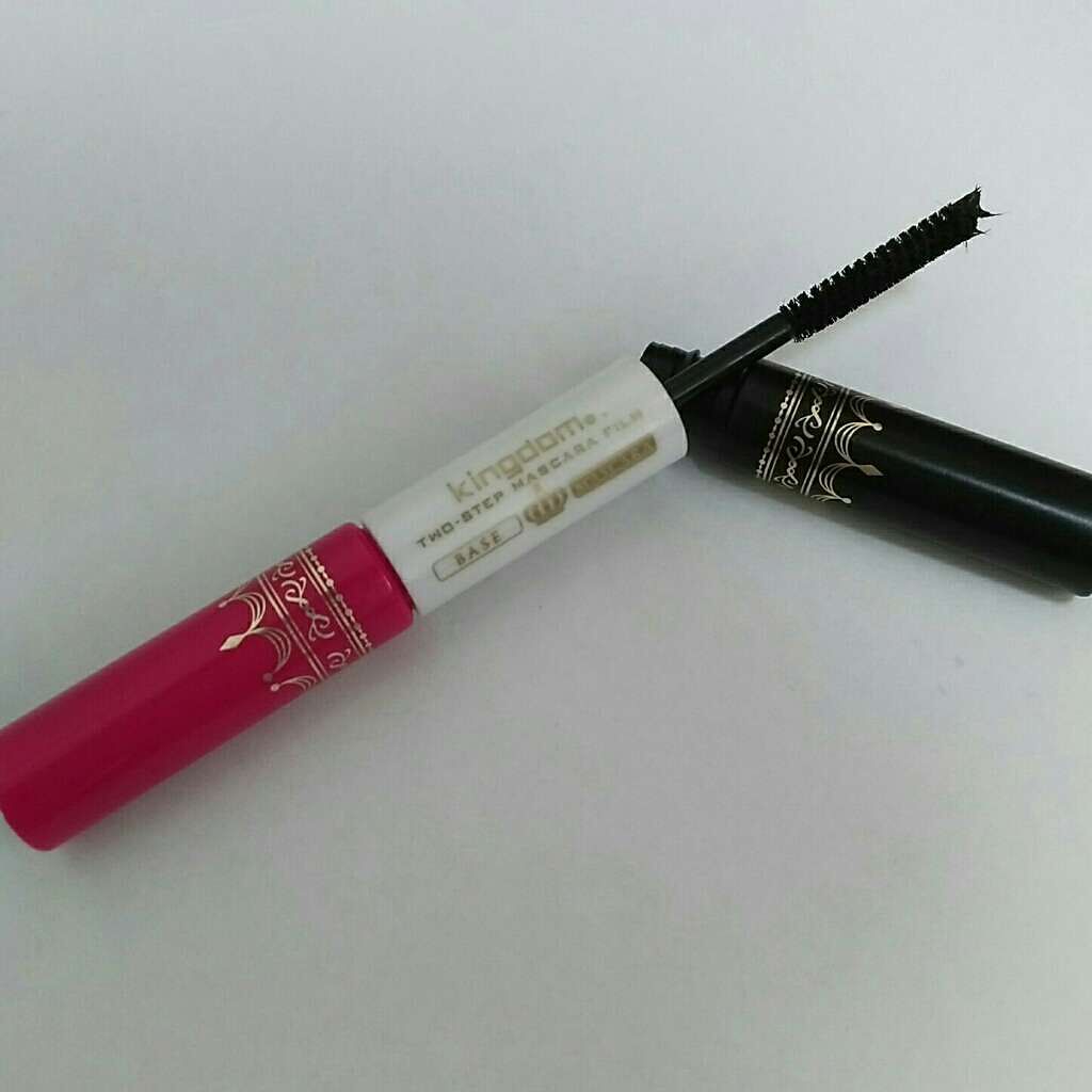 ツーステップマスカラ フィルム/キングダム/マスカラを使ったクチコミ(3枚目)