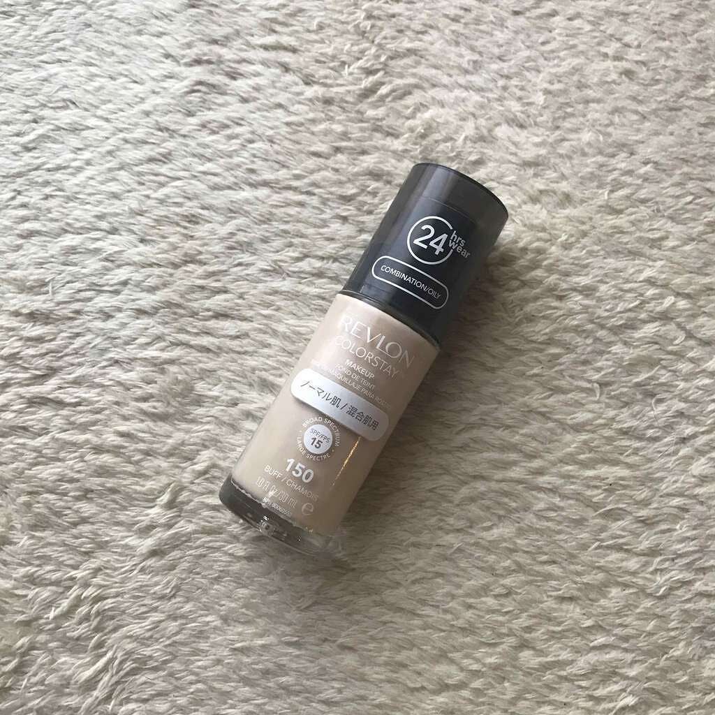 カラーステイ メイクアップ/REVLON/リキッドファンデーションを使ったクチコミ(1枚目)