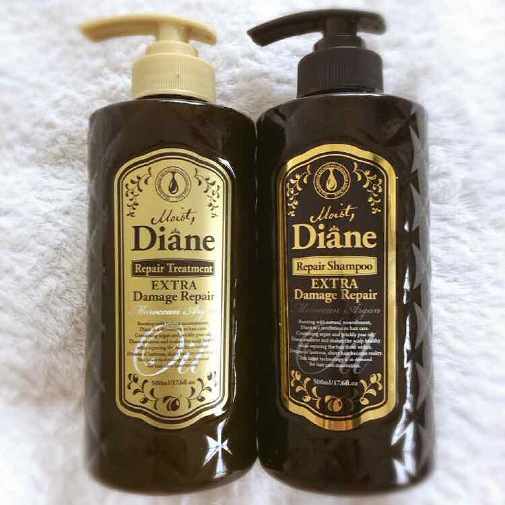 パーフェクトビューティ モイストダイアン エクストラダメージリペア シャンプー/トリートメント/ダイアン/市販シャンプーを使ったクチコミ(1枚目)