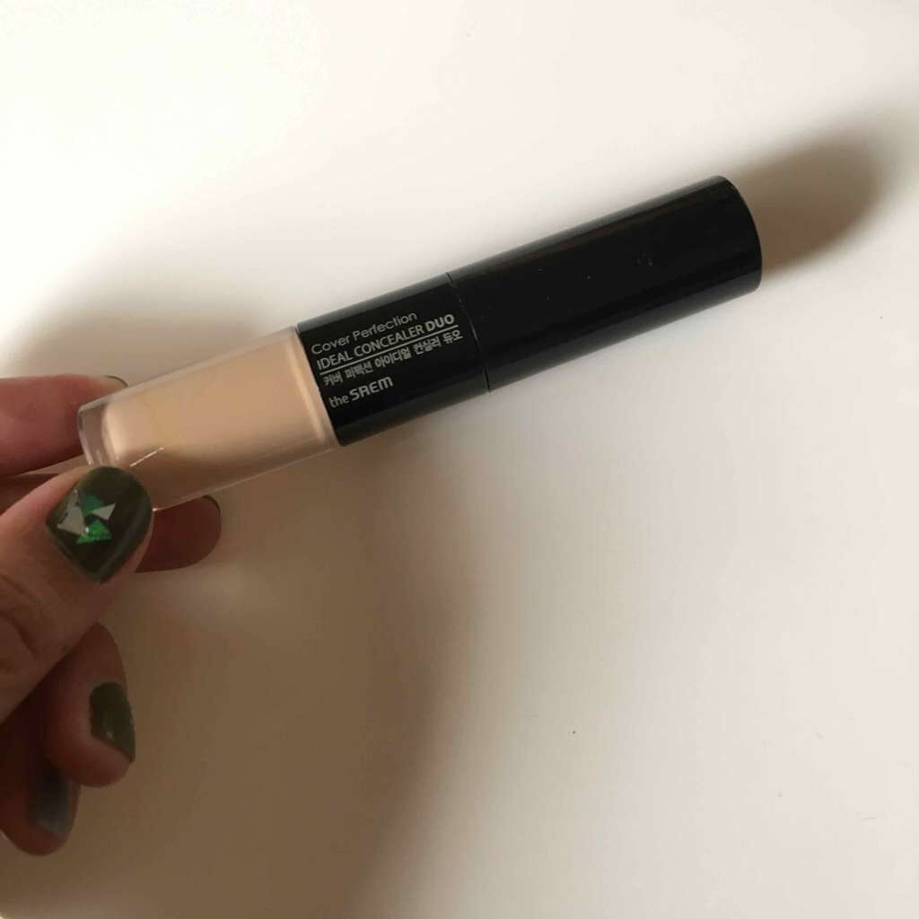 カバーパーフェクション チップコンシーラー/the SAEM/リキッドコンシーラーを使ったクチコミ(1枚目)
