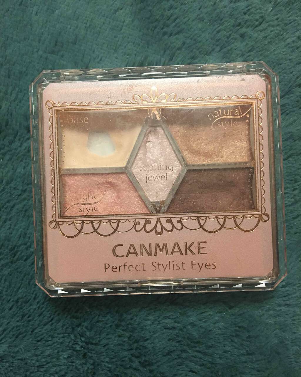 【旧品】パーフェクトスタイリストアイズ/キャンメイク/アイシャドウパレットを使ったクチコミ(1枚目)