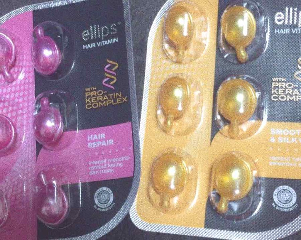 ヘアーオイル【トリートメント】/ellips/ヘアオイルを使ったクチコミ(1枚目)