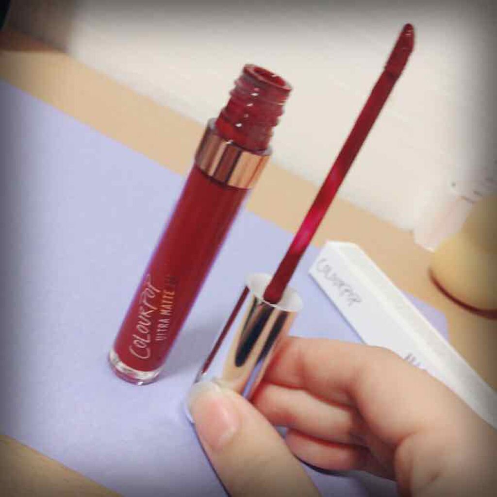 Ultra Satin Lip/ColourPop/リップグロスを使ったクチコミ(2枚目)