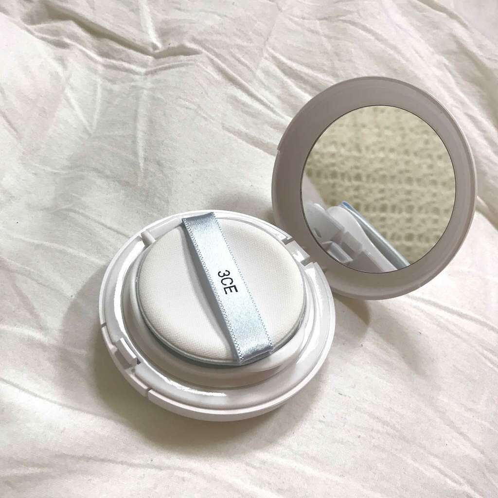 WHITE MILK CUSHION/3CE/クッションファンデーションを使ったクチコミ(2枚目)