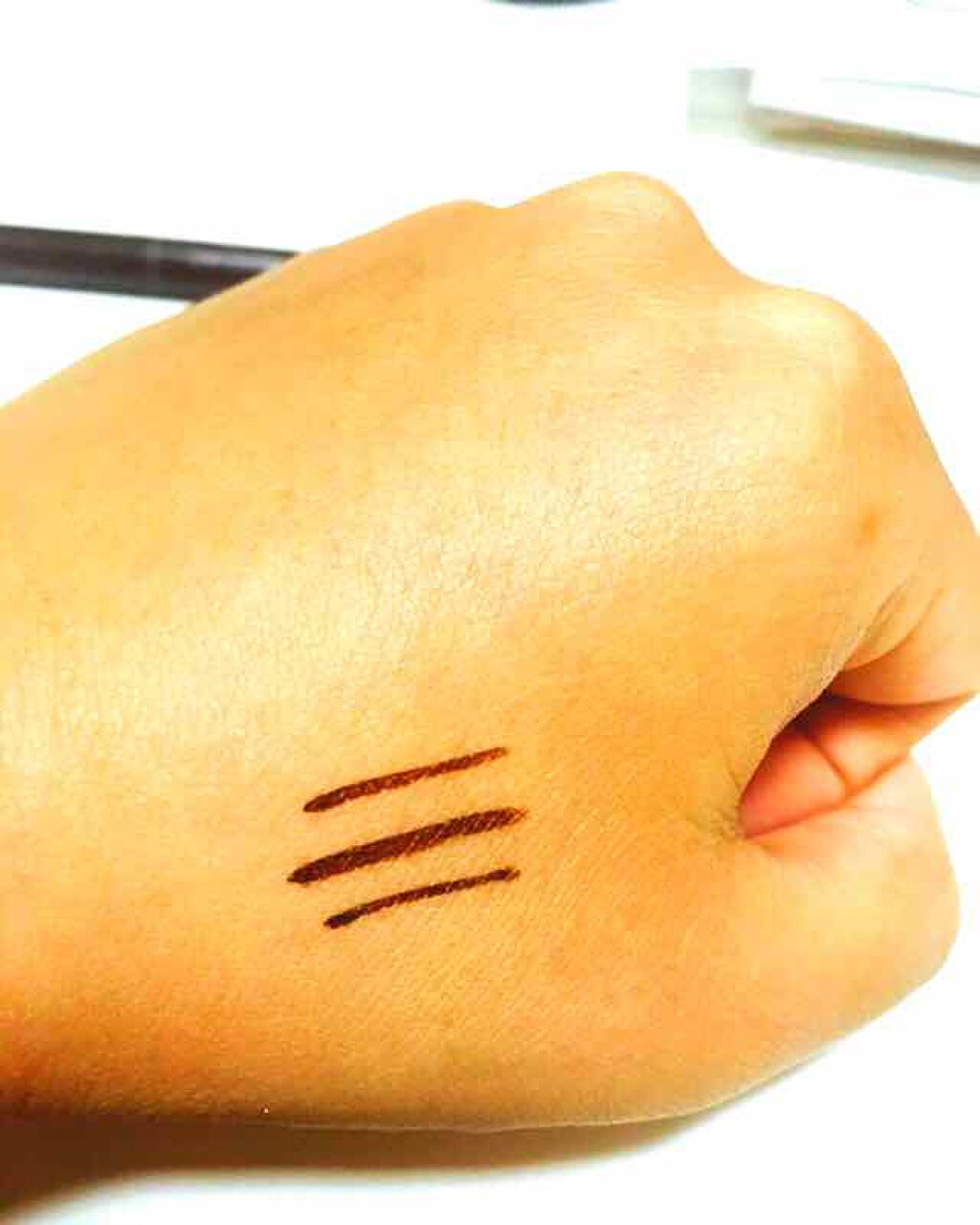 リアルラスティングアイライナー24hWP/K-パレット/リキッドアイライナーを使ったクチコミ(2枚目)