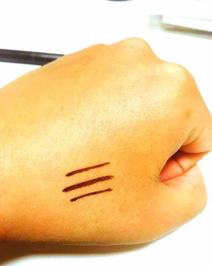 リアルラスティングアイライナー24hWP/K-パレット/リキッドアイライナーを使ったクチコミ(2枚目)