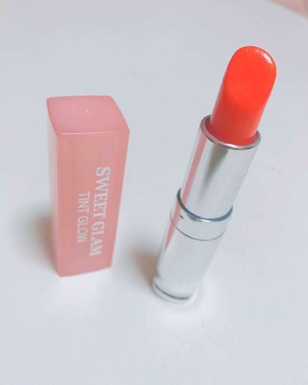 SWEET GLAM TINT GLOW/SECRET KEY/口紅を使ったクチコミ(1枚目)