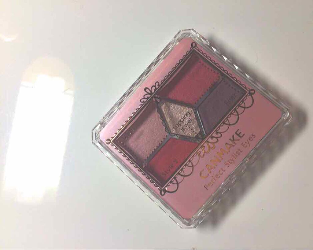 【旧品】パーフェクトスタイリストアイズ/キャンメイク/アイシャドウパレットを使ったクチコミ（1枚目）