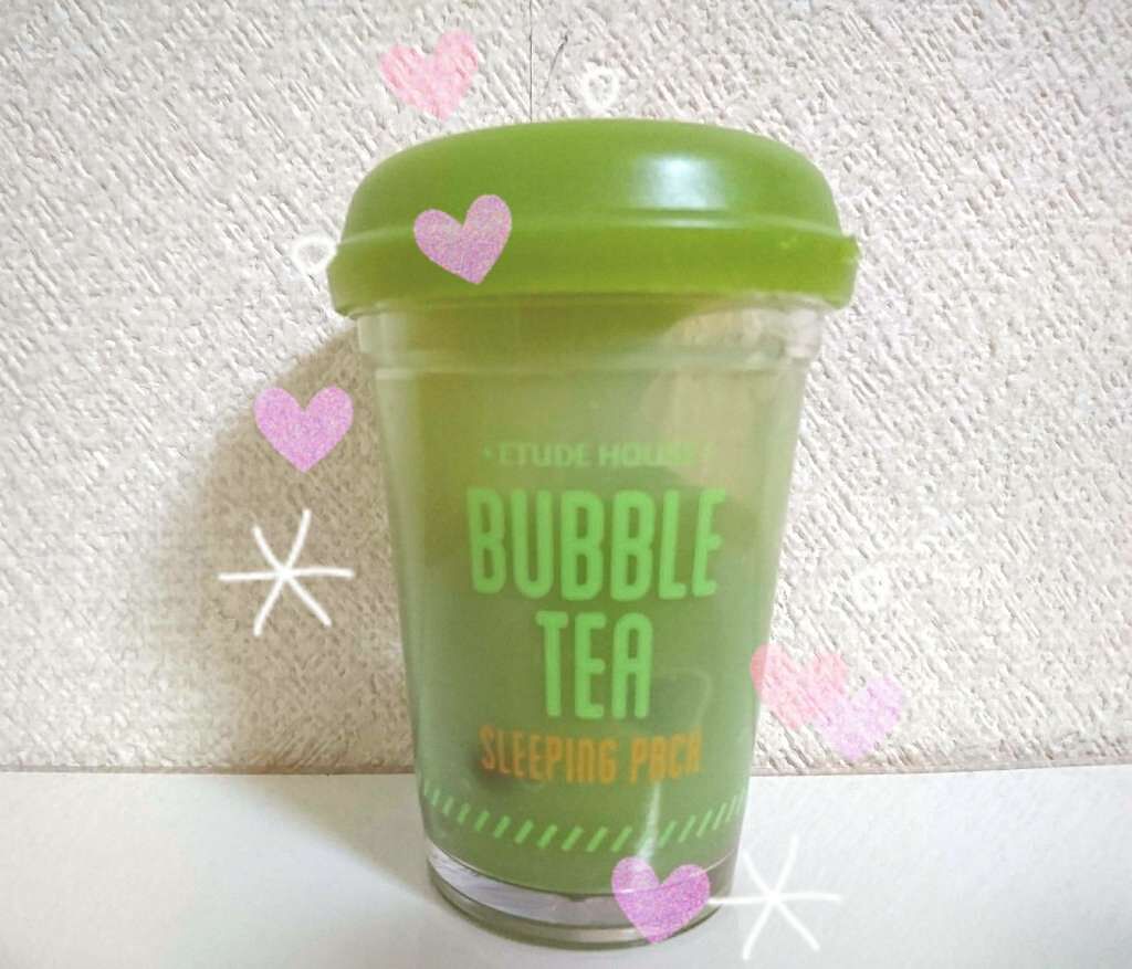 バブルティー ナイトパック GT/ETUDE/フェイスクリームを使ったクチコミ(1枚目)